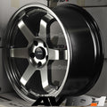 AV-06 18x8.5 +35mm 5x114.3mm Hyper Black Wheel