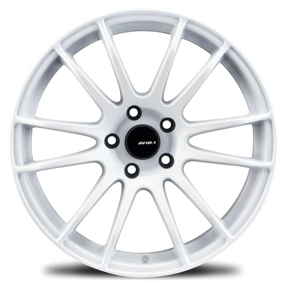 AV20 18x9.5 +38mm 5x114.3 Pearl White