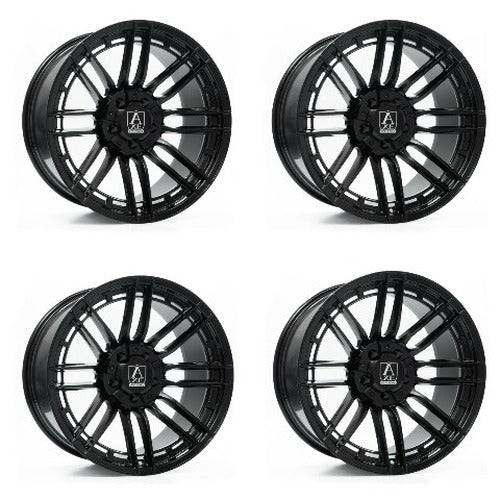 Thanos 20x10 -10mm Offset 6x135, 6x139.7 Bolt Pattern Satin Black Wheel