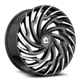 Azara -536 26x9.5 22mm Offset 6x135/6x139.7 Gloss Black