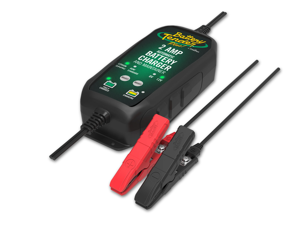 Plus 1.25 Amp 6V/12V Battery Charger