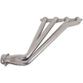 1 7/8" Long Tube Exhaust Headers, Polished Silver Ceramic