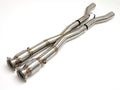 X-Pipe with High-Flow Catalytic Converters
