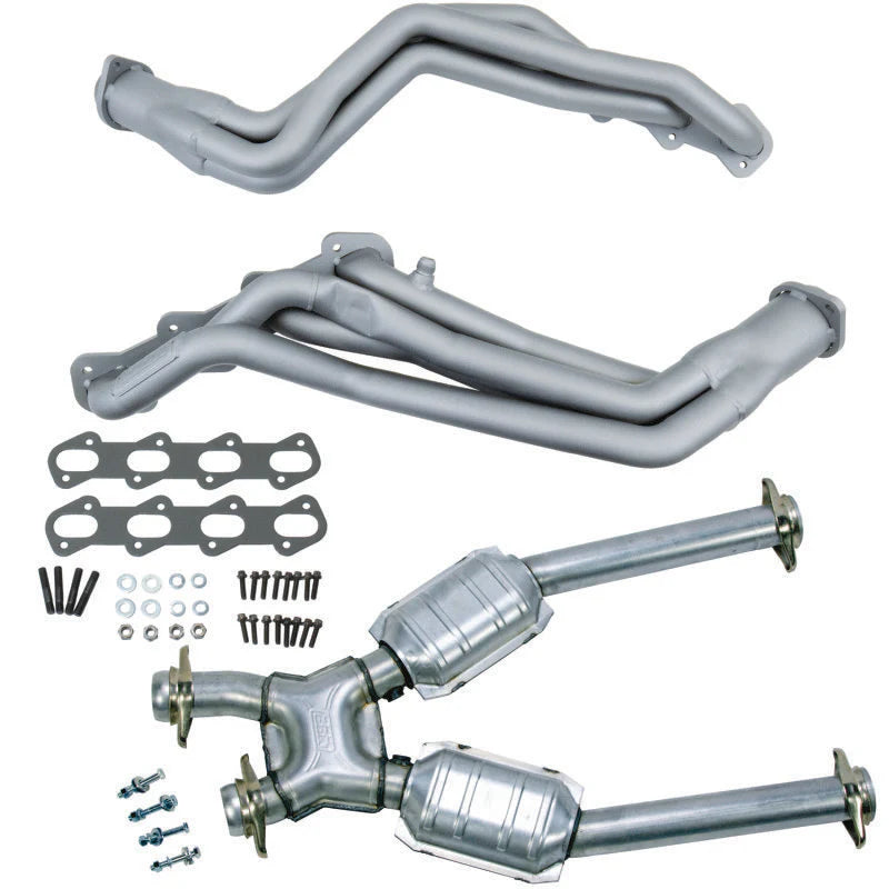 Long Tube Exhaust Headers and Mid-Pipe Kit