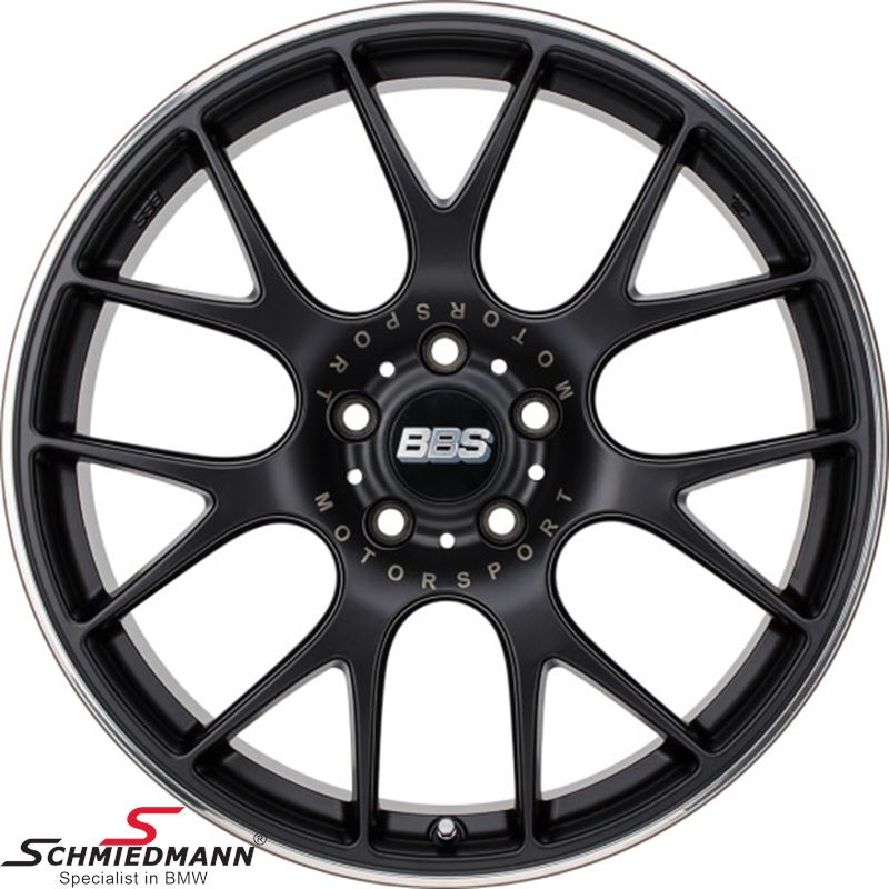 CHR Satin Black with Red Lip Alloy Wheel