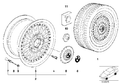 RC 090 17x8.0 20mm Offset 5x120 Bolt Pattern Wheel