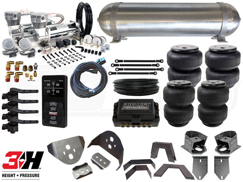 Level 4 Air Suspension Kit w/ Air Lift 3H
