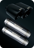 Muffler and Exhaust Tip Set