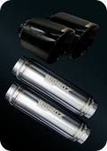 V6 Charger Exhaust Tip and Muffler Bundle