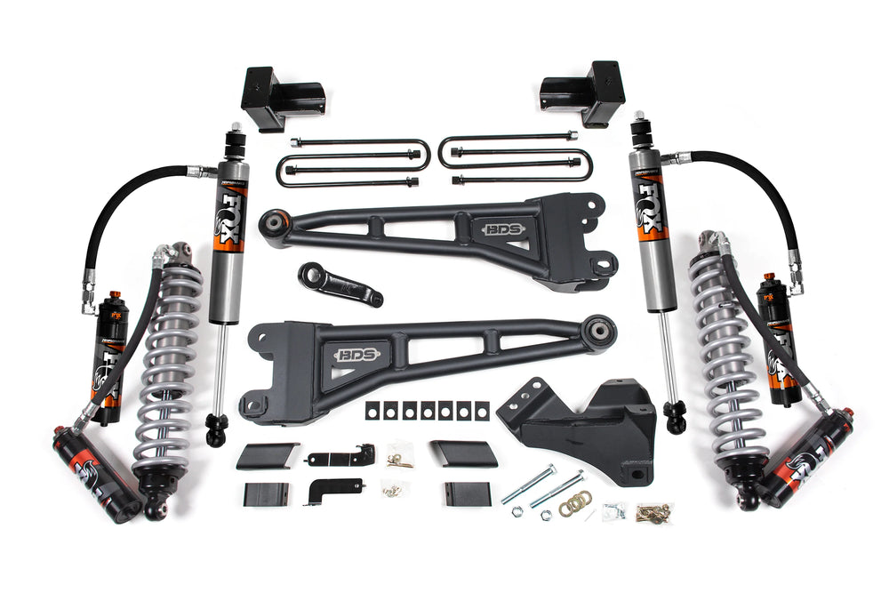 4-Inch Lift Kit with FOX 2.5 Coilovers
