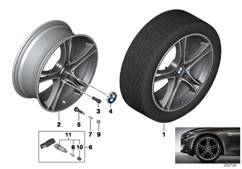 20" Double Spoke Wheel