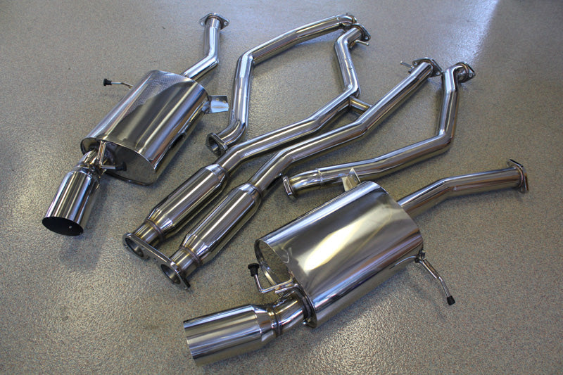 3.0L Twin Turbo Stainless Steel Cat-Back Exhaust