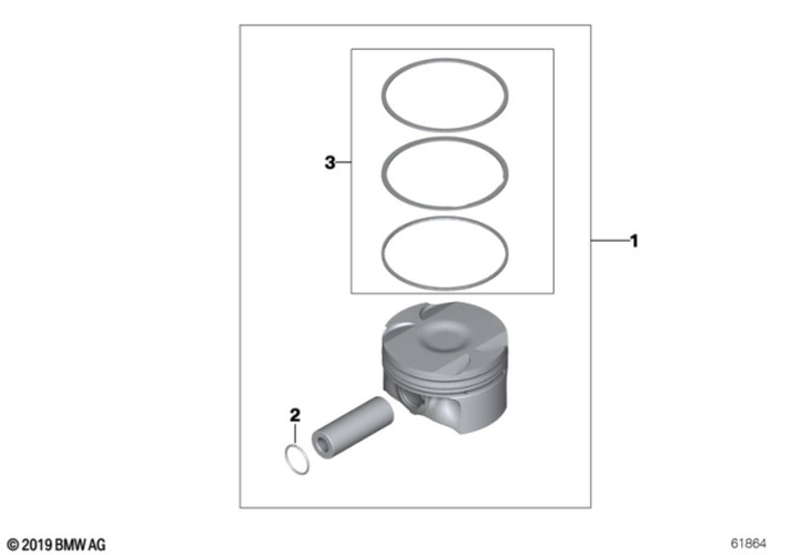 Piston Rings Repair Kit