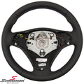 Black Leather Steering Wheel with M-Color Stitching
