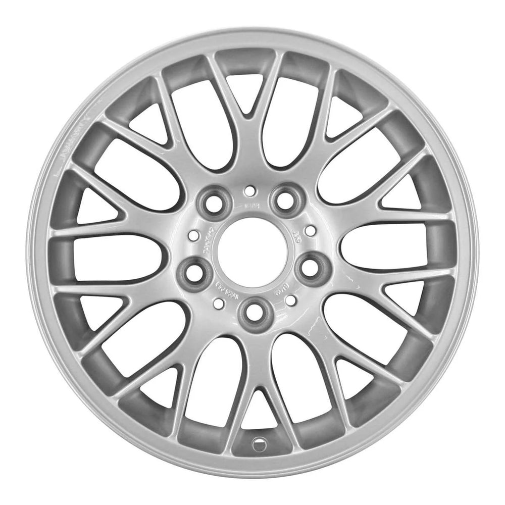 Style 42 16x7 5x120mm 46mm Offset Silver Alloy Wheel