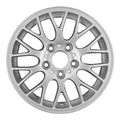 Style 42 16x7 5x120mm 46mm Offset Silver Alloy Wheel