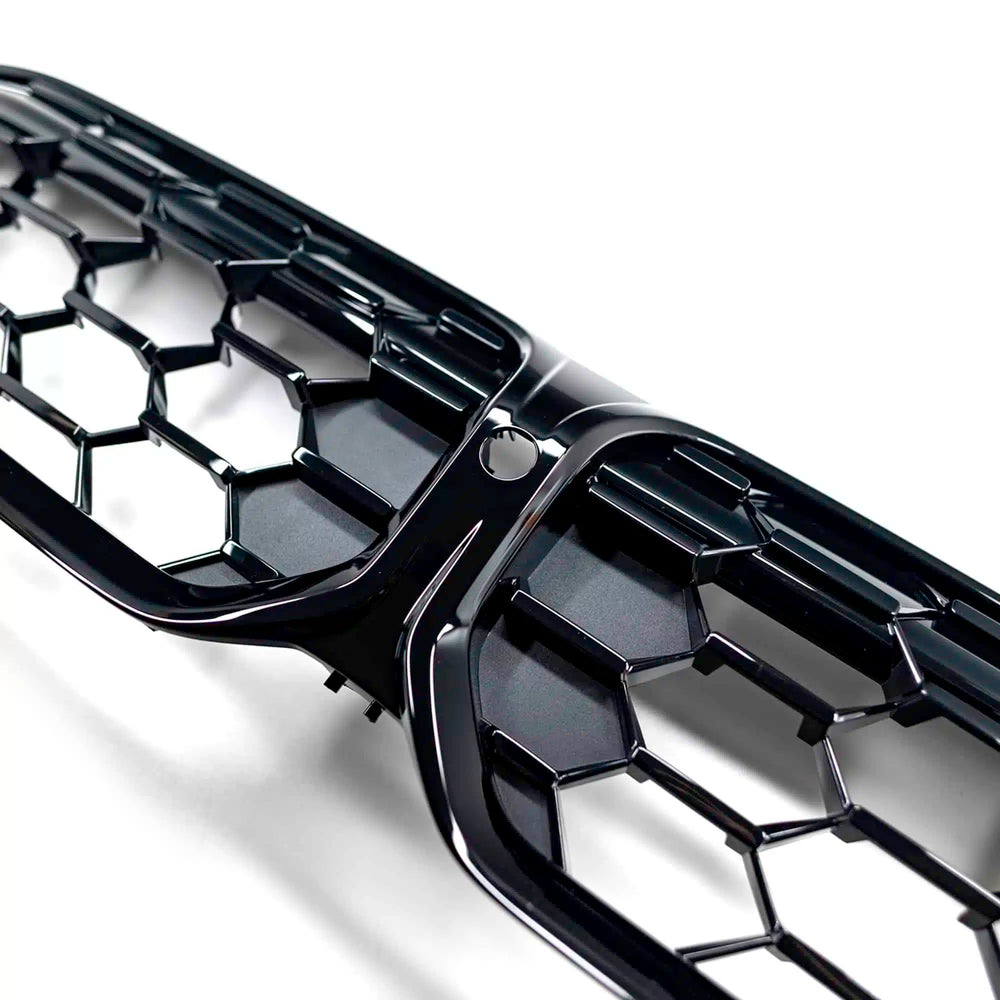 Gloss Black Honeycomb Kidney Grille