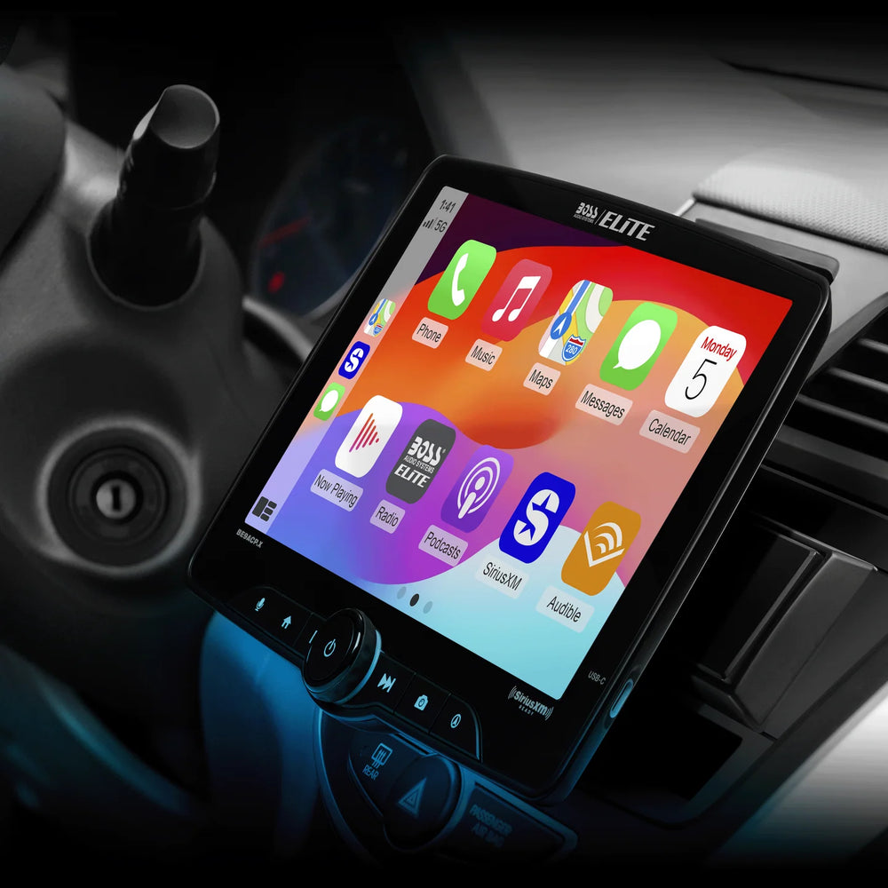 9-Inch Single-DIN Car Stereo