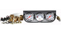 Mini Triple Gauge Kit with Oil Pressure, Oil/Water Temp, Voltmeter