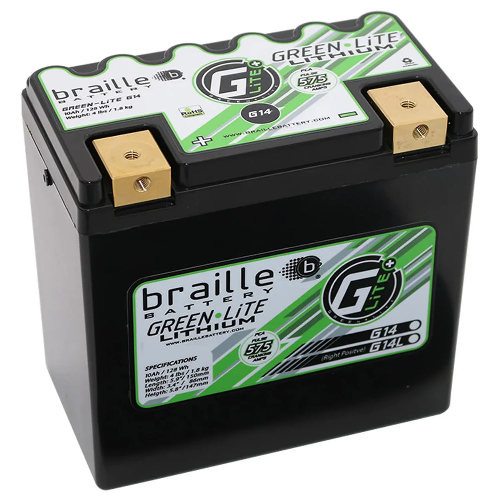 GreenLite G14 Powersports Lithium Battery