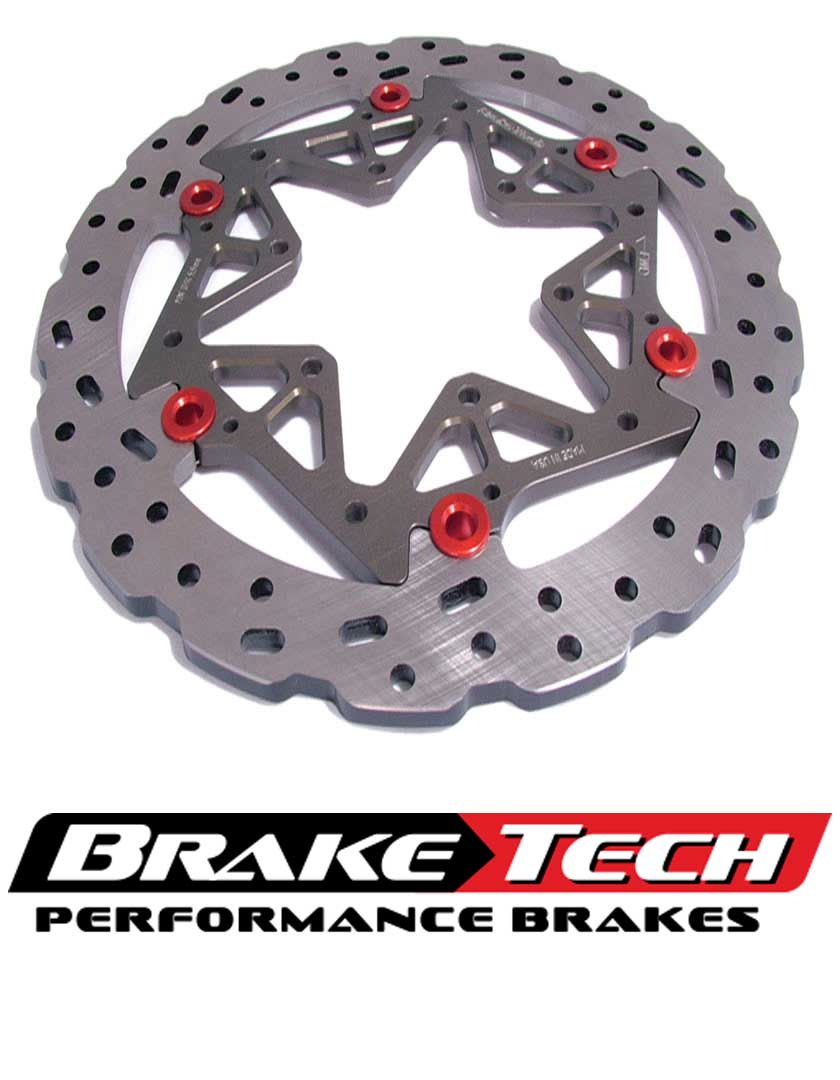 AXIS Design Front Brake Rotor w/ O/S Floaters