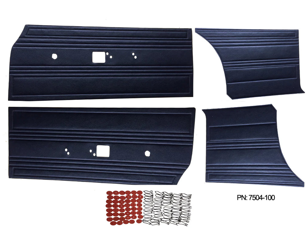 Front and Rear Door Panel Set