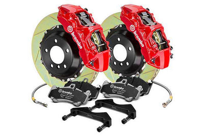 GT Systems 6-Piston Monobloc Caliper w/ 355mm Slotted Rotors