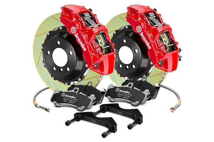 GT Systems 6-Piston Monobloc Caliper w/ 355mm Slotted Rotors