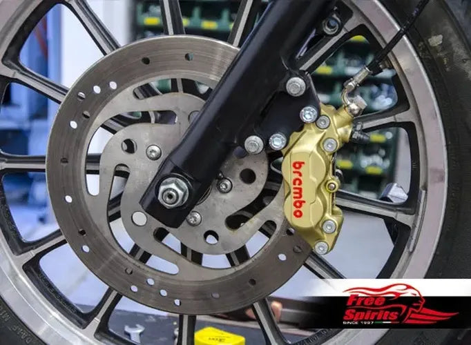Free Spirits 4-Piston Front Brake Caliper