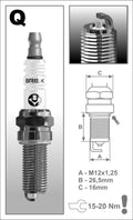Silver Racing Spark Plug