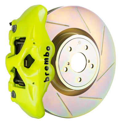 4-Piston Fluo Yellow Big Brake Kit