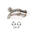 V3 Cast Catless Downpipe