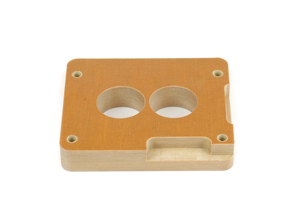 2-Hole Carburetor Adapter, 1-Inch Thick