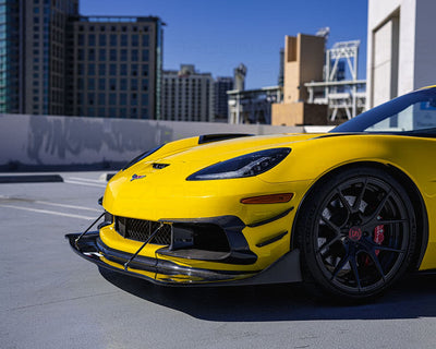 Corvette C6 Legacy Stage-3 Racing Front Splitter