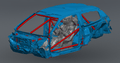 EG Hatch 8.5 Cert Roll Cage Kit