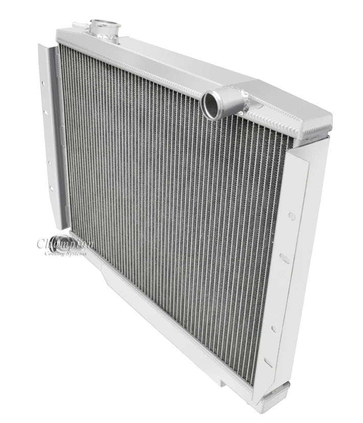3-Row All-Aluminum Radiator with Transmission Cooler