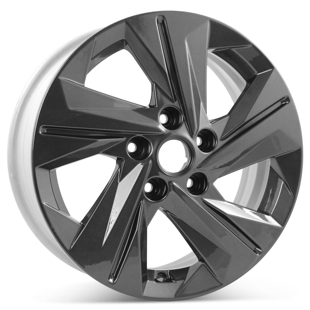 16-Inch Alloy Rim, 5-Spoke, Charcoal