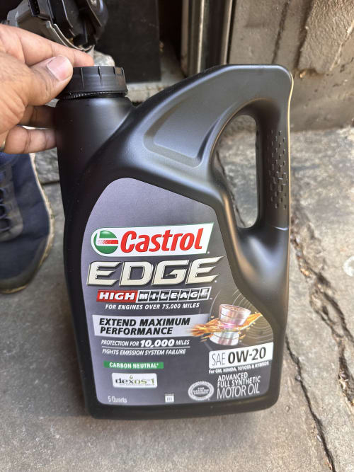EDGE High Mileage Full Synthetic Motor Oil