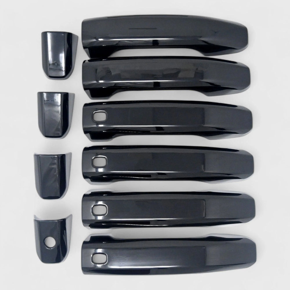 Gloss Black Door Handle Covers
