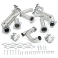 8-2-1 Stainless Steel Long Tube Header and Y-Pipe Kit