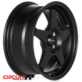 CP22 16x7 +35mm 4x100 Flat Black Wheel