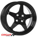 CP22 16x7 +35mm 4x100 Gloss Black Alloy Wheel