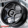 CP22 16x7 +35mm 4x100 Gloss Black Alloy Wheel