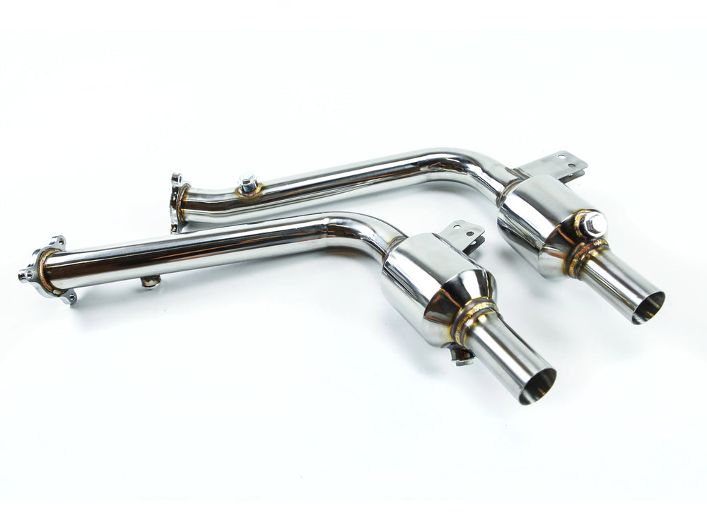 3" Resonated Downpipe and Test Pipe