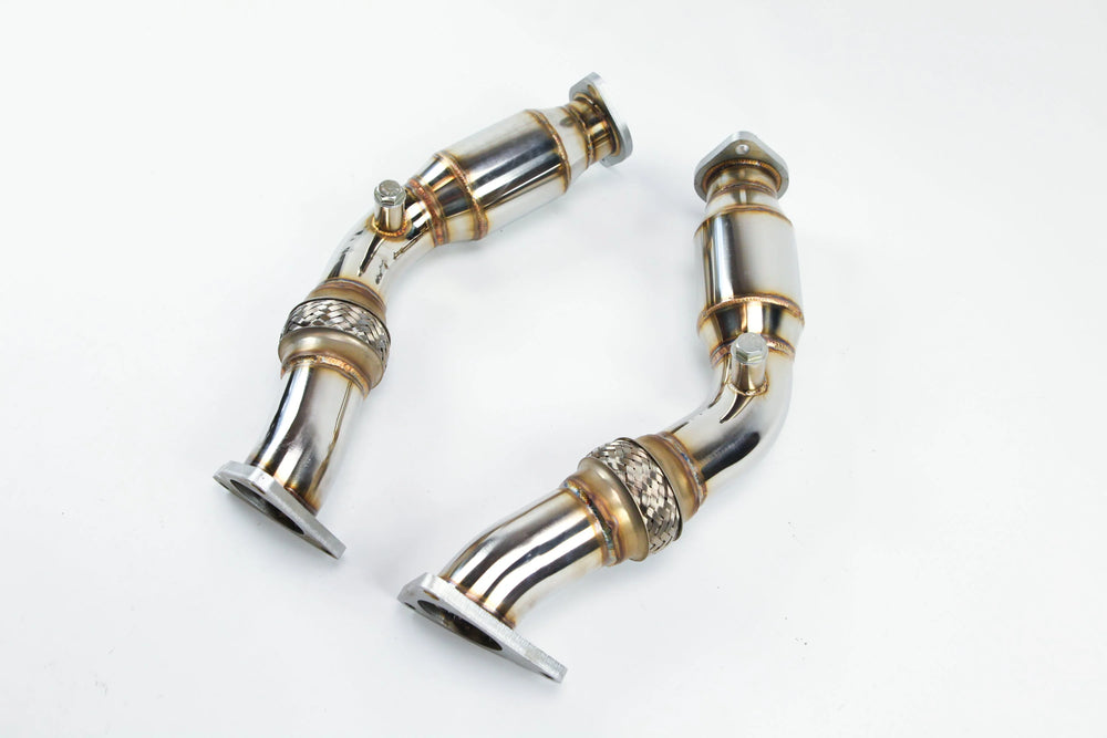 Resonated Catless Test Pipes 2.5" 63mm