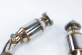 Resonated Catless Test Pipes 2.5" 63mm