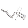 3-Inch T304 Stainless Steel Cat-Back Exhaust