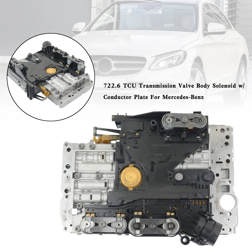 Remanufactured Transmission Valve Body with Conductor Plate