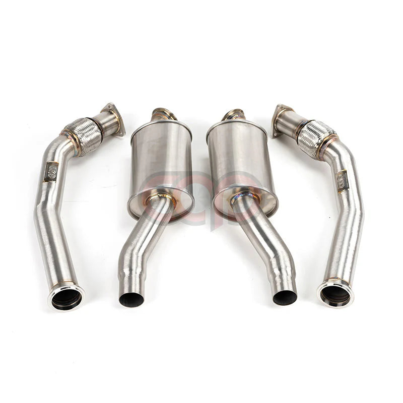 3.0T V2 Resonated Downpipes