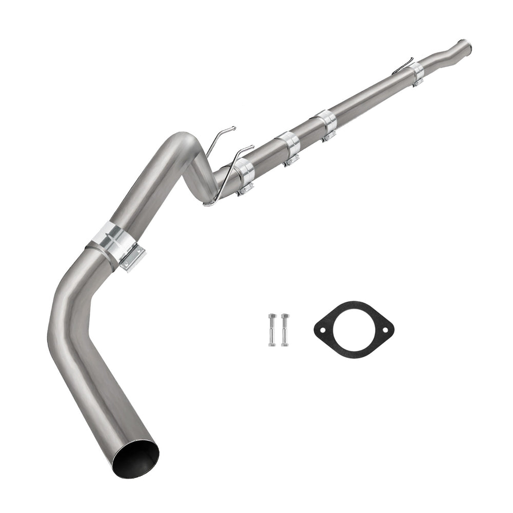 4-Inch T409 Stainless Steel Downpipe-Back Exhaust System